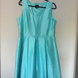 Tiffany blue cocktail dress